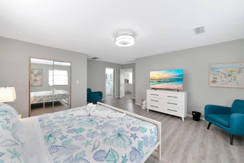 Walk To The Beach - Island Villa Siesta Key Luaran gambar