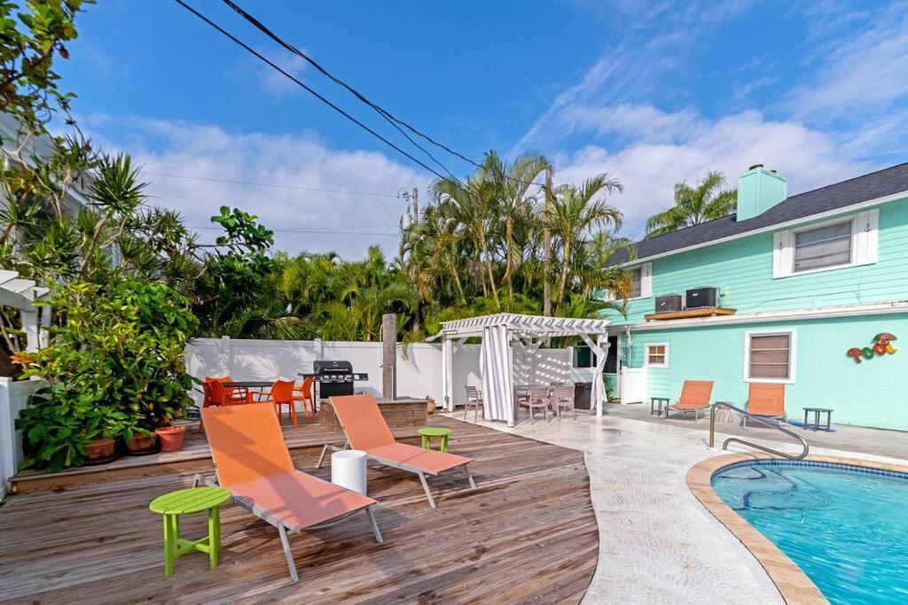 Walk To The Beach - Island Villa Siesta Key Luaran gambar