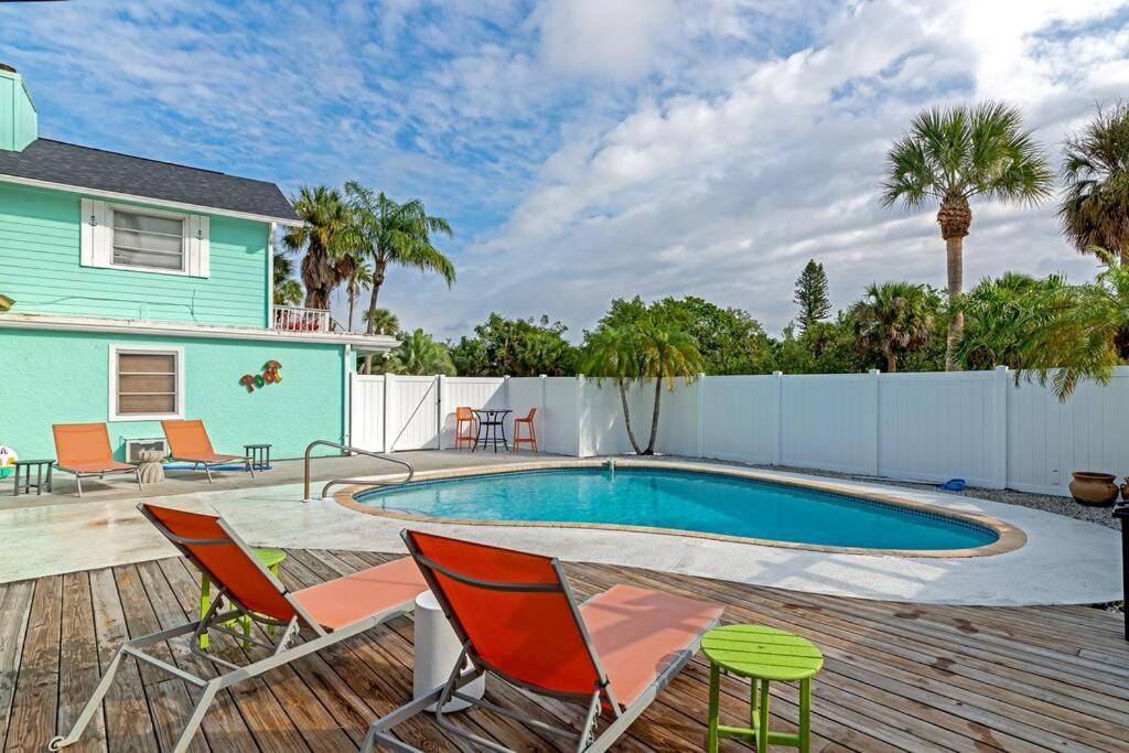 Walk To The Beach - Island Villa Siesta Key Luaran gambar